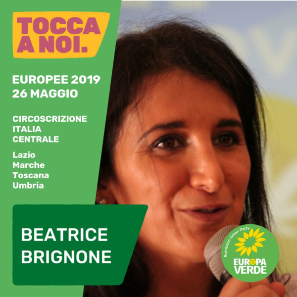 BEATRICE BRIGNONE Elezioni Europee 2019 Votoarcobaleno